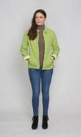 Womens Warm   Lined Green Fleece Jacket db602001